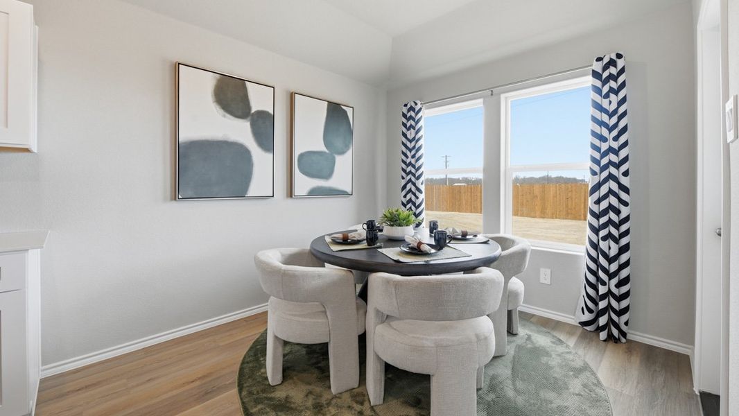 Representative furnished interior of a home built from the Bellvue by D.R. Horton in Dry Creek, Bridgeport (Image 12).