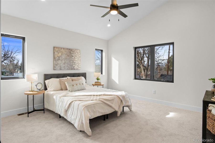 Furnished interior view inside a new home in , Englewood (Image 8). Furnished interior view inside a new home in , Englewood (Image 8).