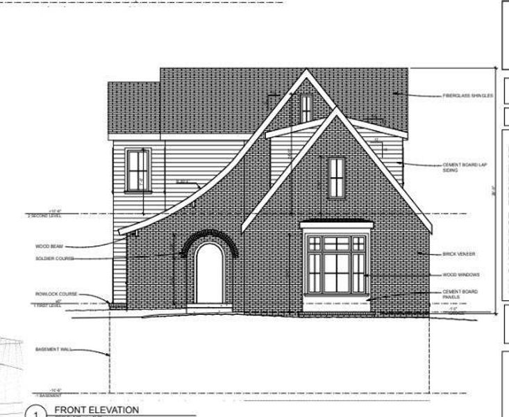 Exterior rendering of this home design in , Decatur, GA (Image 4).