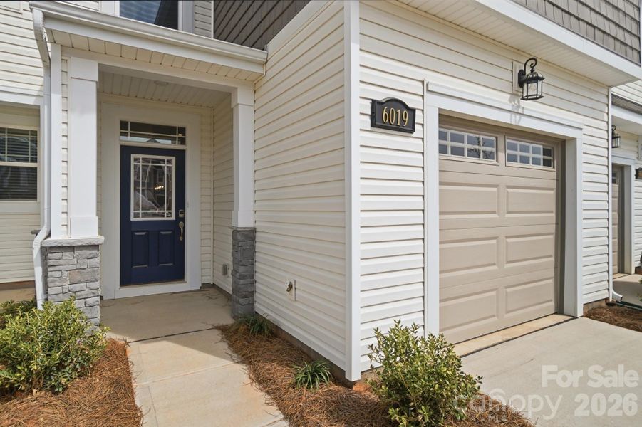 Exterior details and patio area of a home in Bailey Run, Charlotte (Image 2). Exterior details and patio area of a home in Bailey Run, Charlotte (Image 2).