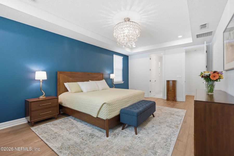 Furnished interior view inside a new home in , Jacksonville (Image 10).
