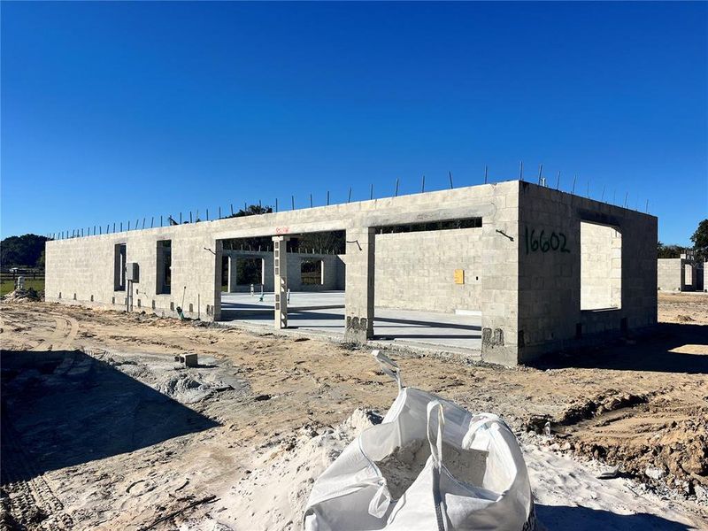 In-progress construction of a new home in , Summerfield, FL (Image 6). In-progress construction of a new home in , Summerfield, FL (Image 6).