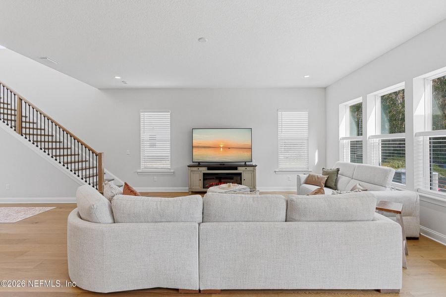 Furnished interior view inside a new home in , St. Johns (Image 9).