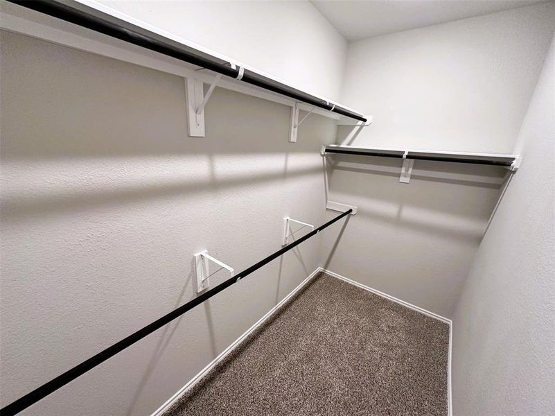 Tremendous walk in master closet