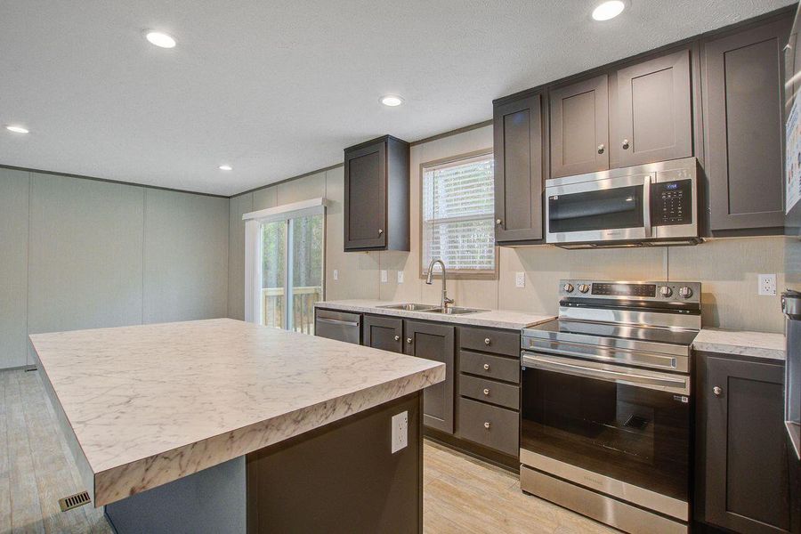 Furnished interior view inside a new home in , Walterboro (Image 9).