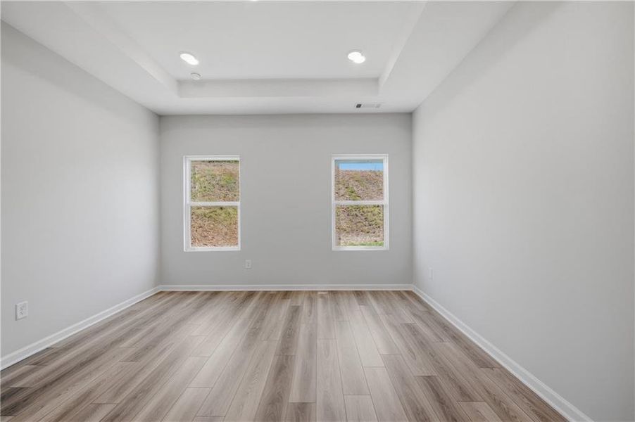 Spacious, unfurnished interior of a new home in The Bluffs, Canton (Image 17).