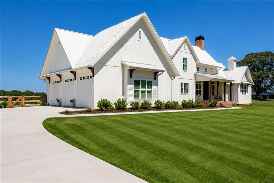 Front exterior of a new home in , Carrollton, GA, highlighting curb appeal (Image 2). Front exterior of a new home in , Carrollton, GA, highlighting curb appeal (Image 2).