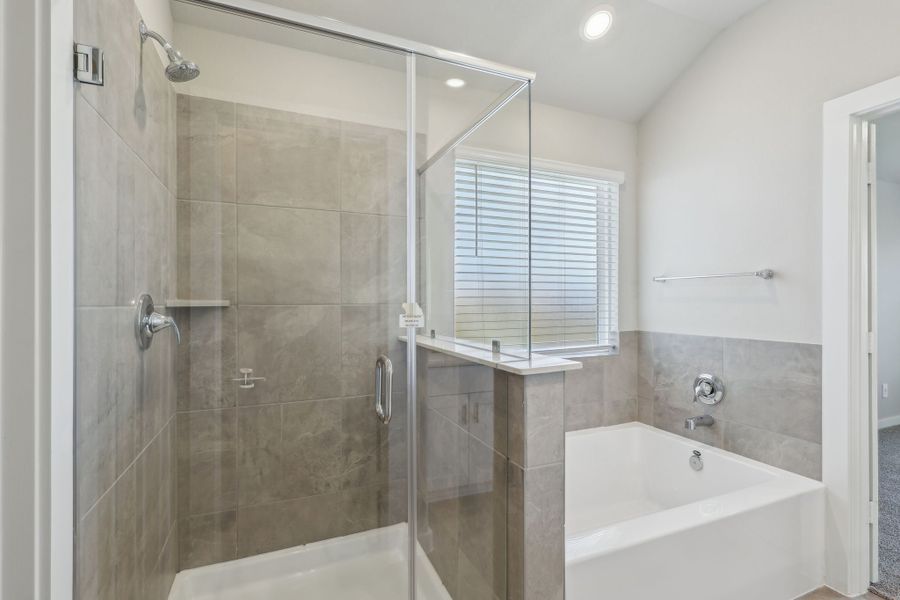 Furnished interior view inside a new home in Heights of Barbers Hill, Baytown (Image 8).