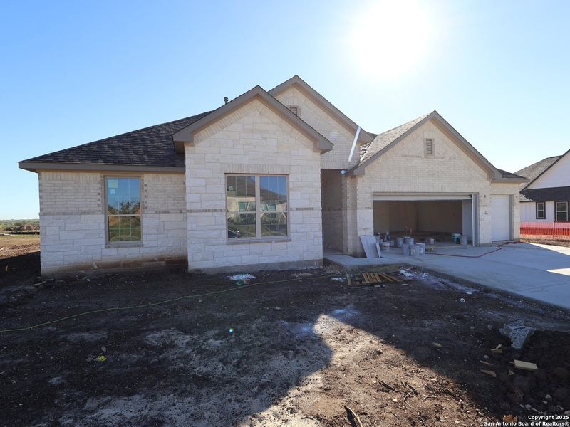 In-progress construction of a new home in Preserve at Annabelle Ranch, San Antonio, TX (Image 14).