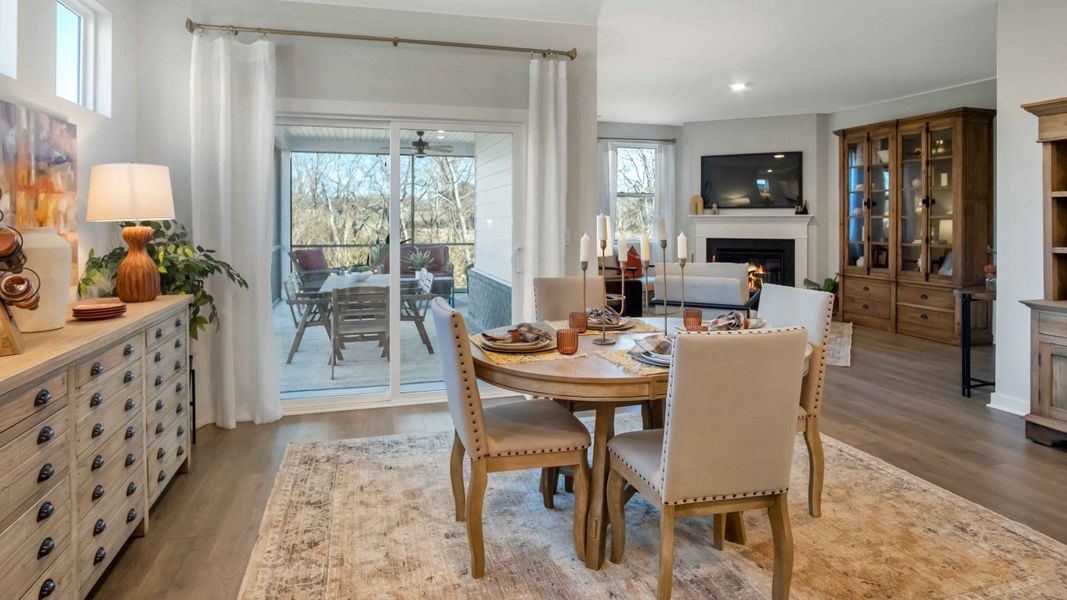 Furnished interior view inside a new home in Nexus South, Gallatin (Image 7). Furnished interior view inside a new home in Nexus South, Gallatin (Image 7).
