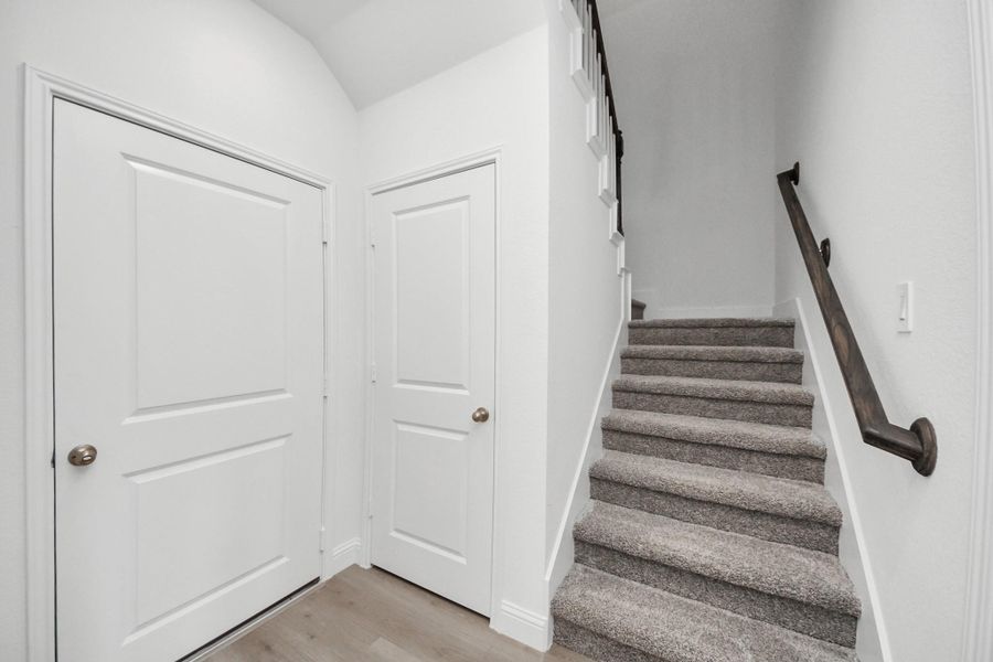 Spacious, unfurnished interior of a new home in , Katy (Image 36). Spacious, unfurnished interior of a new home in , Katy (Image 36).