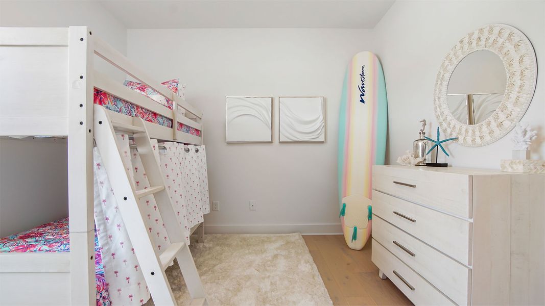 Representative furnished interior of a home built from the Brayden by D.R. Horton in Parkside, Santa Rosa Beach (Image 44).