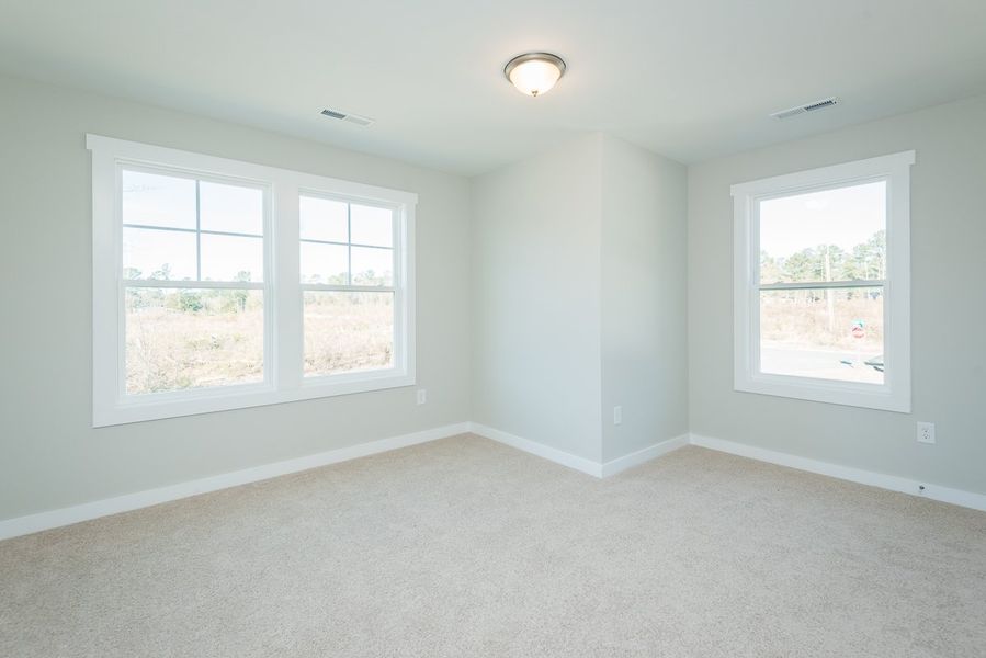 Representative unfurnished interior of a home built from the Monroe II by Foundation Home Builders LLC in Pinnix Loop, Burlington (Image 17).