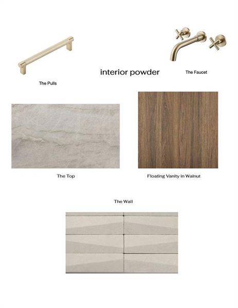 Interior Powder Bath Finishes and Fixtures