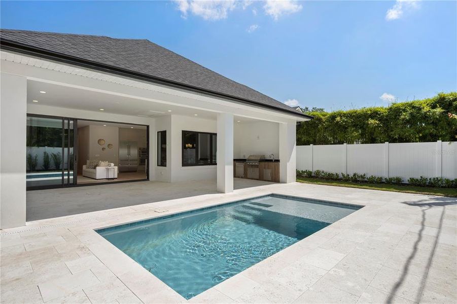 Exterior details and patio area of a home in , Winter Park (Image 27).