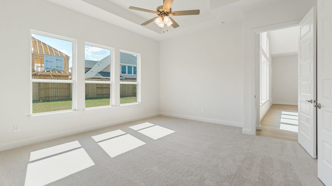 Representative furnished interior of a home built from the Vanderbilt by Brightland Homes in Katy Lakes, Katy (Image 10). Representative furnished interior of a home built from the Vanderbilt by Brightland Homes in Katy Lakes, Katy (Image 10).