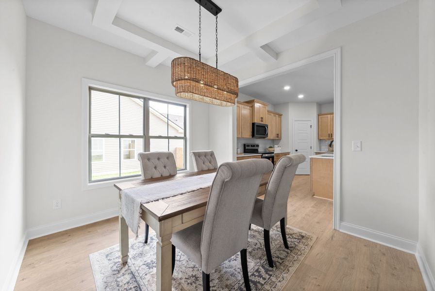 Furnished interior view inside a new home in Cherry Fields, Clarksville (Image 4).