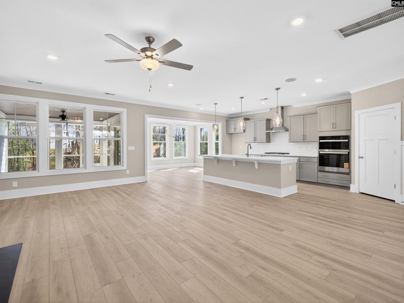 Spacious, unfurnished interior of a new home in Collins Cove, Chapin (Image 21).