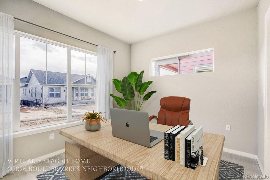 Furnished interior view inside a new home in , Fort Collins (Image 10).
