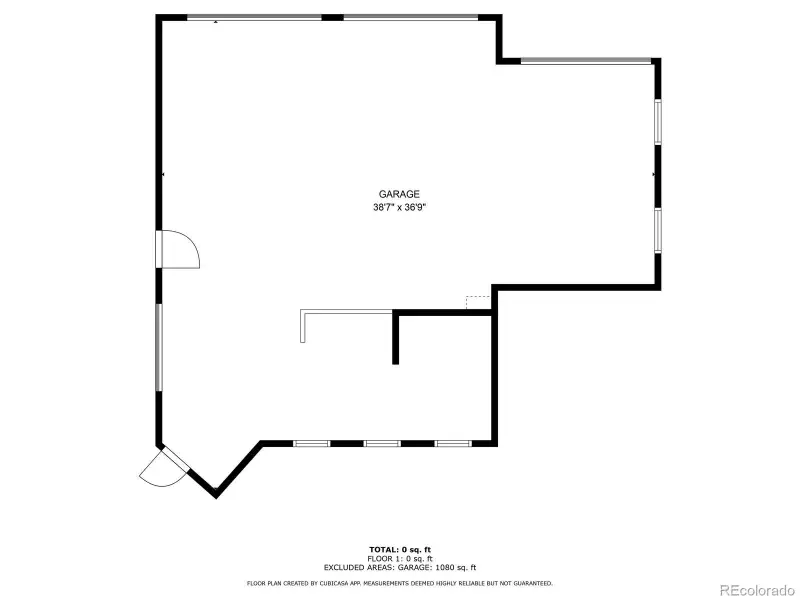 3-car garage. Workshop with its own overhead door