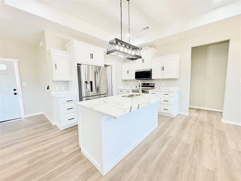Furnished interior view inside a new home in , Graham (Image 10).