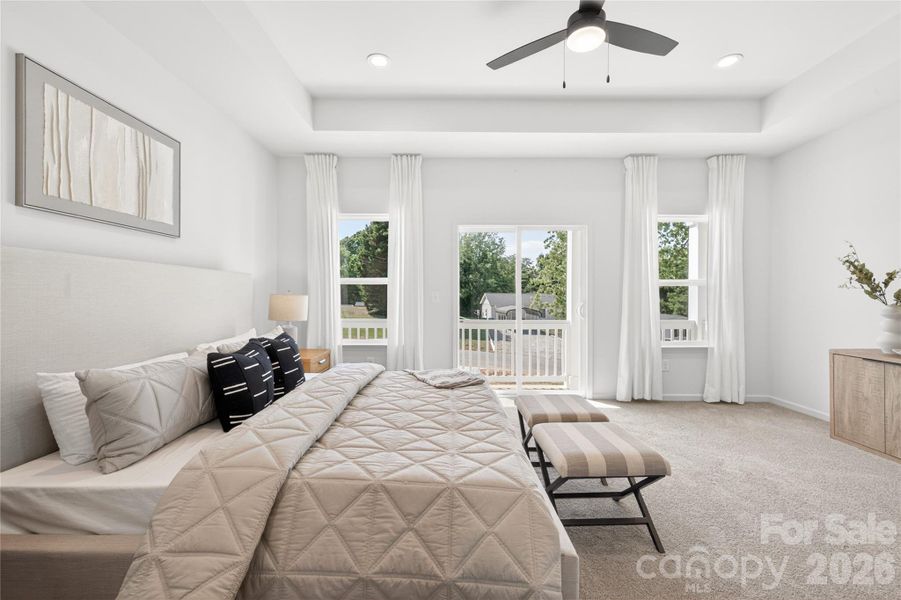 Furnished interior view inside a new home in , Mooresville (Image 15).