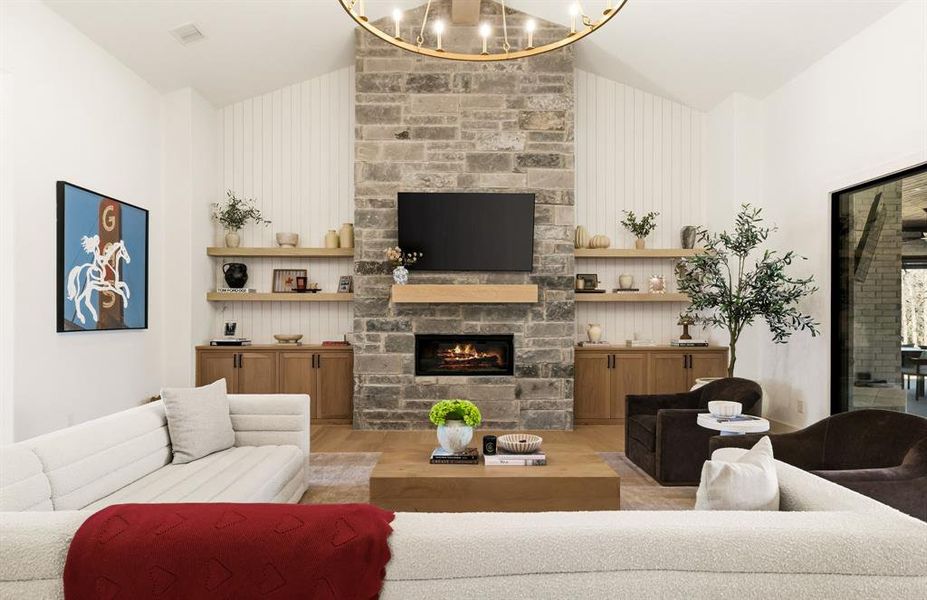 Furnished interior view inside a new home in , Weatherford (Image 5). Furnished interior view inside a new home in , Weatherford (Image 5).