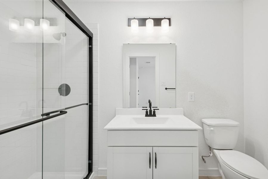 Furnished interior view inside a new home in Harvest Pointe, Needville (Image 8).