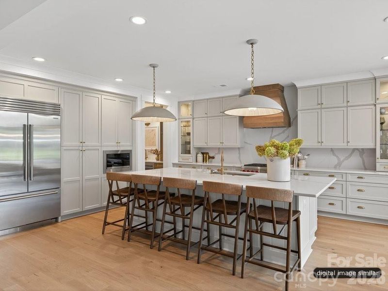 Furnished interior view inside a new home in , Charlotte (Image 3).