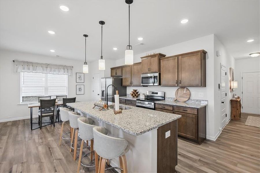 Furnished interior view inside a new home in , Cartersville (Image 14).