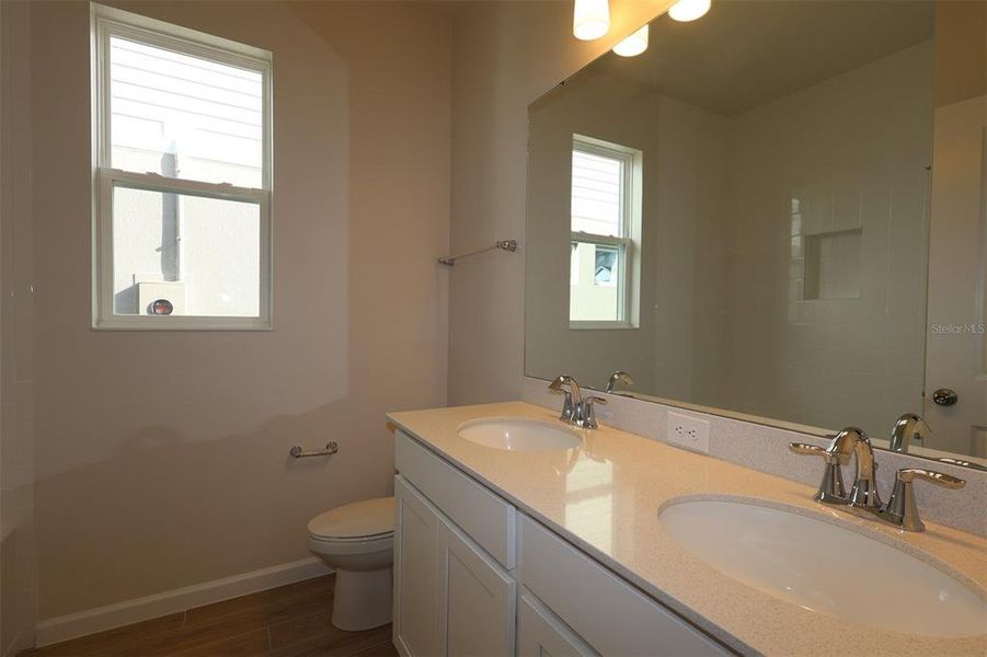 Furnished interior view inside a new home in Estates at Rivercrest, Sanford (Image 8).