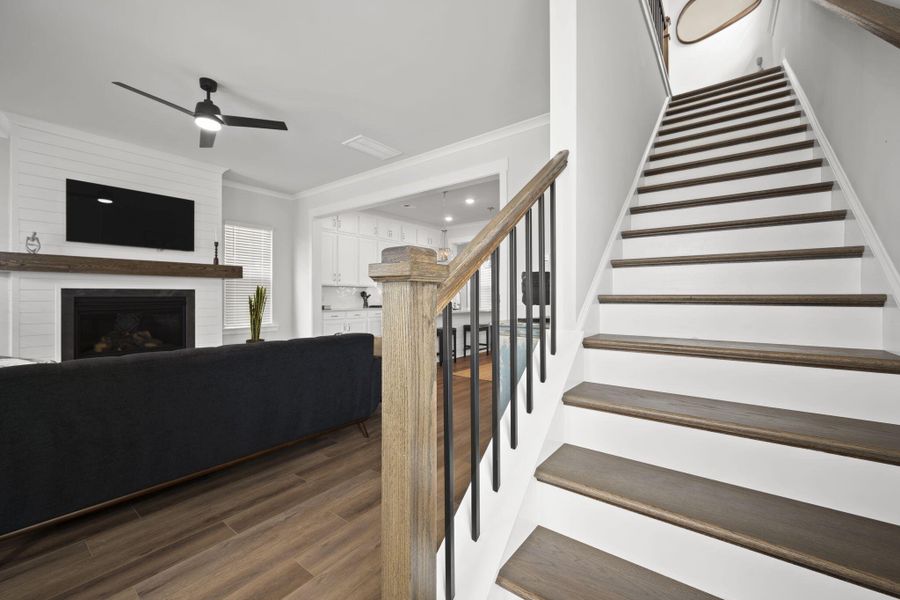 Furnished interior view inside a new home in Midtown at Nexton, Summerville (Image 15).