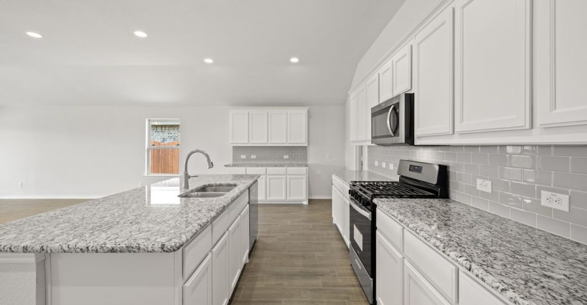 Representative exterior photo of a completed home built from the Lincoln by Impression Homes in Baker Farms, Cleburne, TX (Image 6).