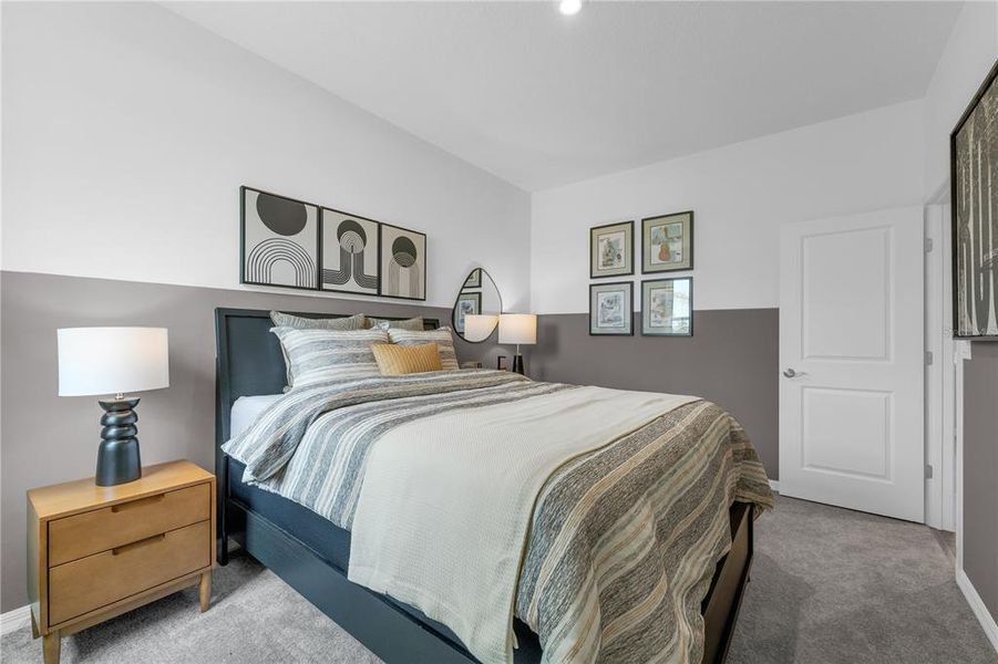 Furnished interior view inside a new home in Hidden Cove, Eustis (Image 36).