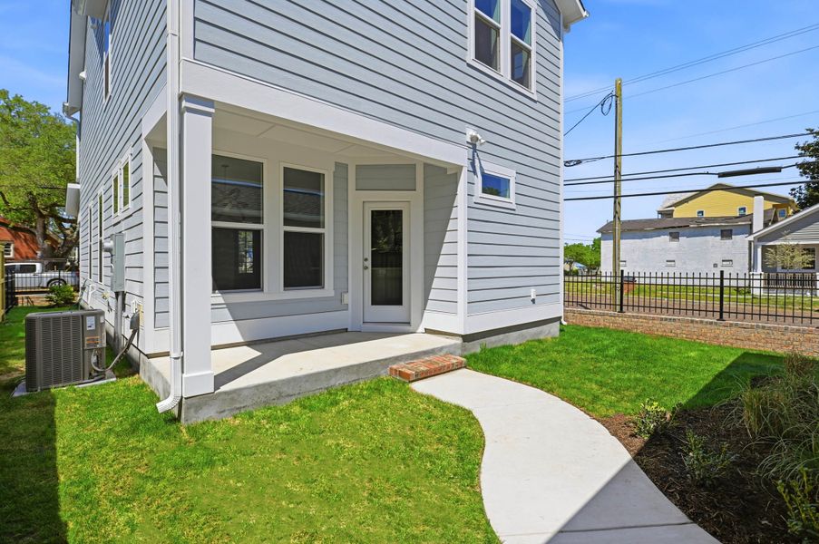 Representative exterior details of a home built from the The Remington by RobuckHomes in Downtown Wilmington Collective, Wilmington (Image 42). Representative exterior details of a home built from the The Remington by RobuckHomes in Downtown Wilmington Collective, Wilmington (Image 42).