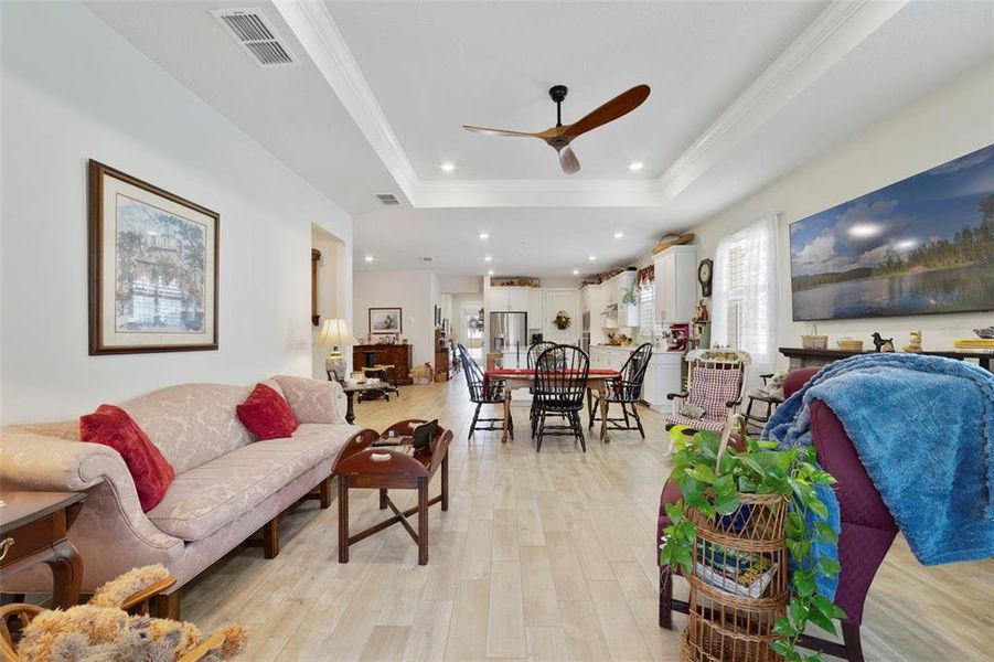 Furnished interior view inside a new home in Del Webb Sunbridge, St. Cloud (Image 32).