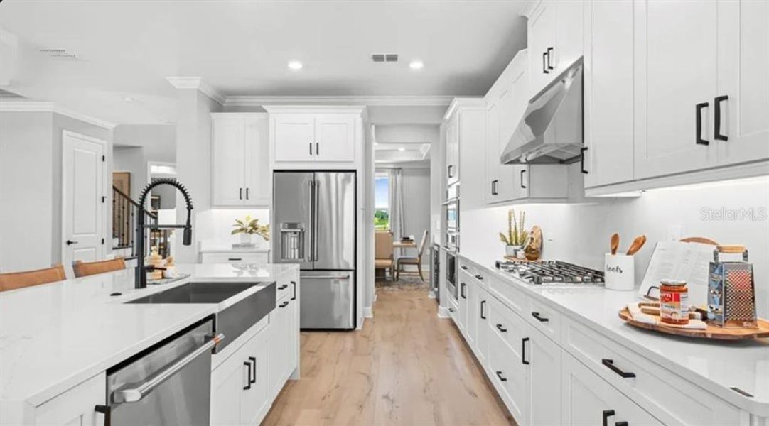 Furnished interior view inside a new home in Firethorn, Parrish (Image 14).