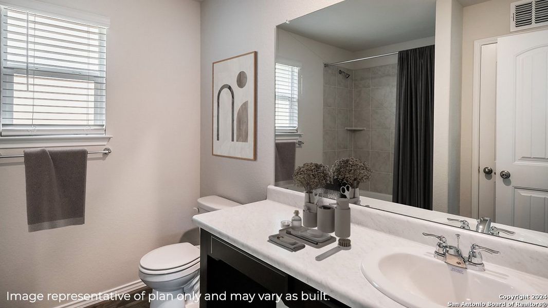 Furnished interior view inside a new home in Redbird Ranch, San Antonio (Image 4). Furnished interior view inside a new home in Redbird Ranch, San Antonio (Image 4).