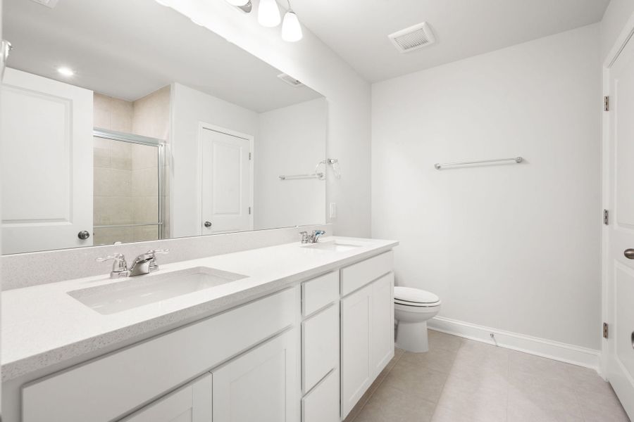 Furnished interior view inside a new home in Waterways, Richmond Hill (Image 4).