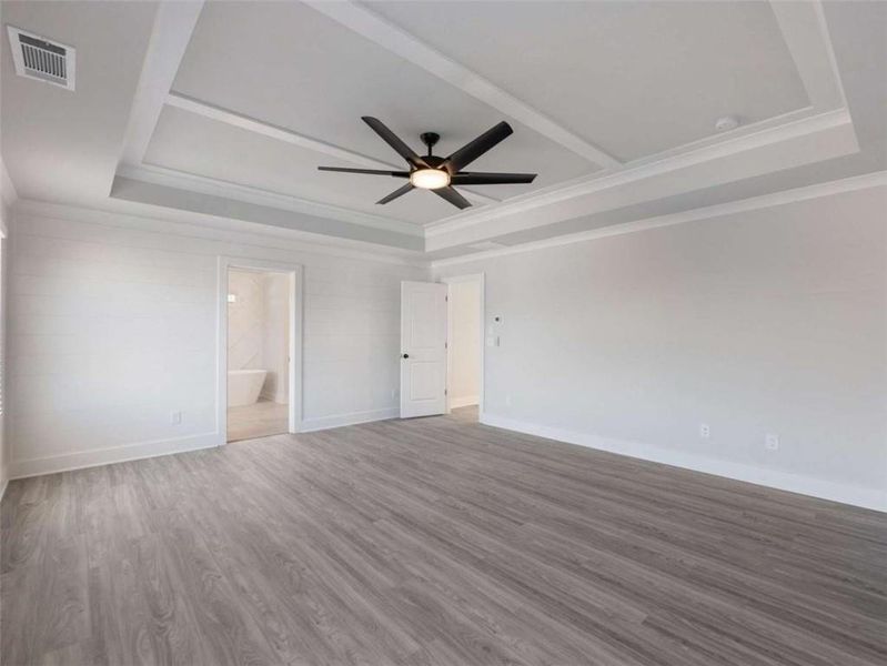 Spacious, unfurnished interior of a new home in , Buford (Image 54).