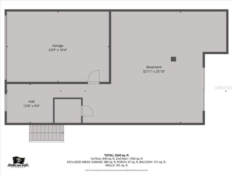 2D floor plan layout of this home in , Hernando Beach, FL (Image 5).