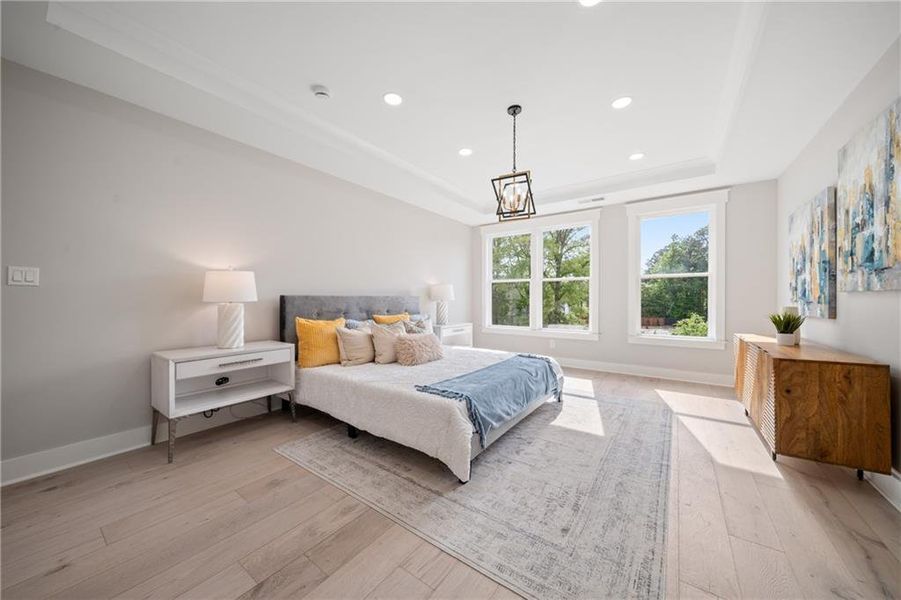 Furnished interior view inside a new home in , Acworth (Image 41).