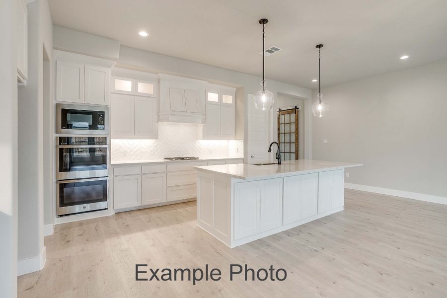 Representative furnished interior of a home built from the The Conroe by Kenmark Homes in LeTara, Haslet (Image 8).