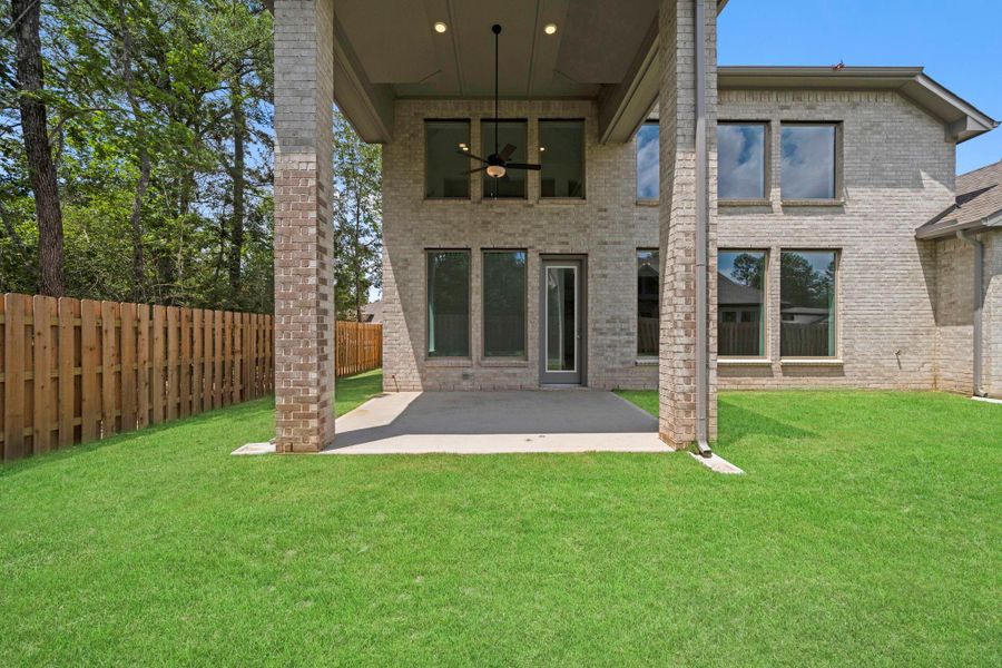 Exterior details and patio area of a home in COLTON, Montgomery (Image 4). Exterior details and patio area of a home in COLTON, Montgomery (Image 4).
