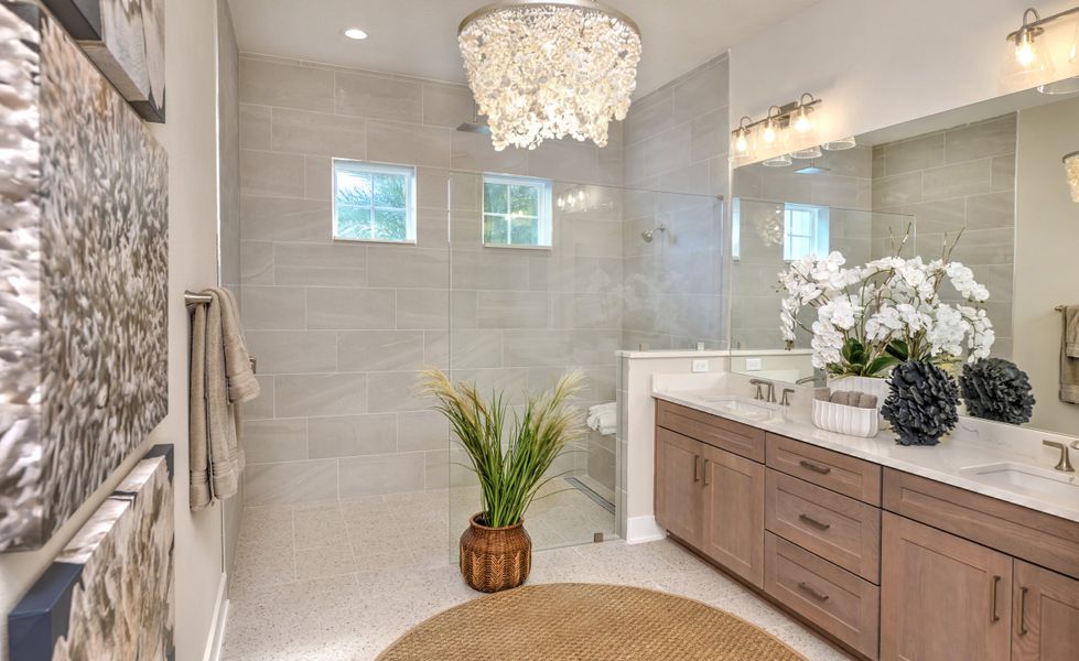 Representative furnished interior of a home built from the Palos Verdes - Elite Series by ICI Homes in Reflections at Seabrook, Nocatee (Image 4). Representative furnished interior of a home built from the Palos Verdes - Elite Series by ICI Homes in Reflections at Seabrook, Nocatee (Image 4).