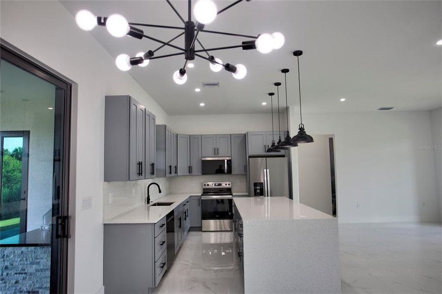 Furnished interior view inside a new home in , Port Charlotte (Image 8). Furnished interior view inside a new home in , Port Charlotte (Image 8).