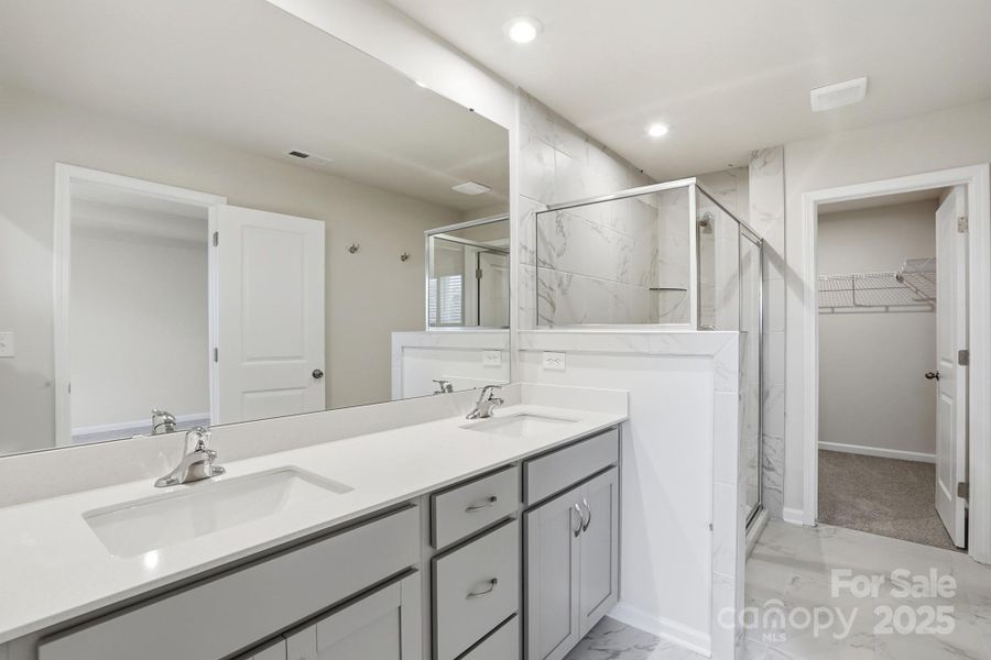 Furnished interior view inside a new home in , Charlotte (Image 5). Furnished interior view inside a new home in , Charlotte (Image 5).