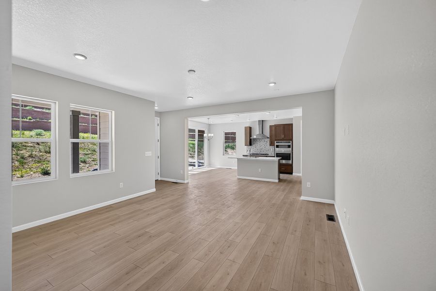 Representative unfurnished interior of a home built from the The Canyon by Taylor Morrison in Trailstone, Arvada (Image 22). Representative unfurnished interior of a home built from the The Canyon by Taylor Morrison in Trailstone, Arvada (Image 22).
