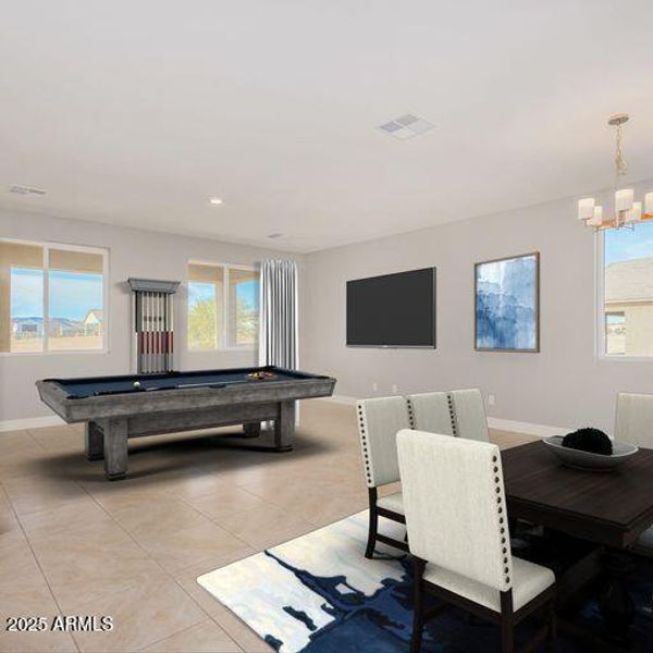 Living Room Virtually Staged Living Room Virtually Staged