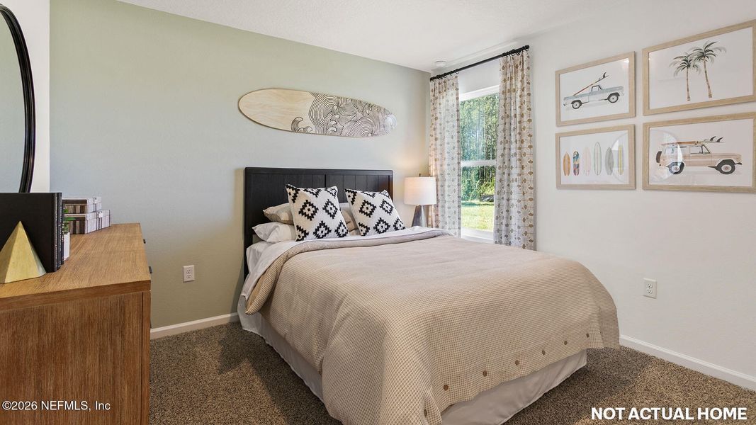 Furnished interior view inside a new home in Rookery, Green Cove Springs (Image 16).